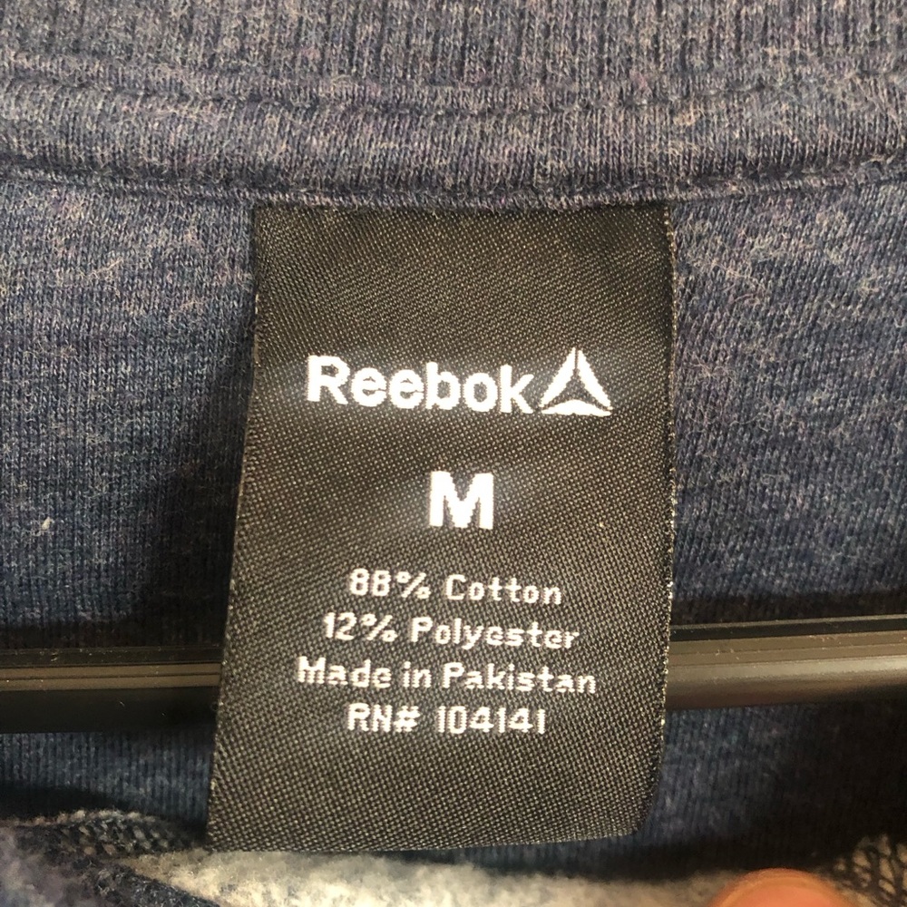 Blue Reebok Sweatshirt - Medium - Picture 2 of 2
